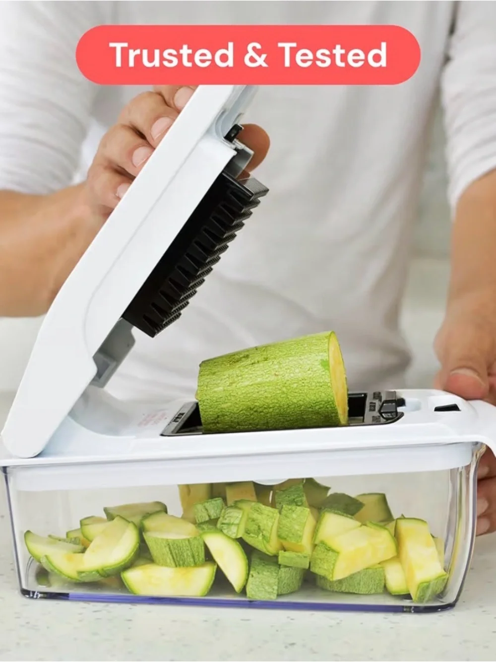 Fullstar Pro Original Vegetable Chopper & Spiralizer, Kitchen Prep Tool TikTok